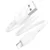 Borofone kabel BX93 Super Power - USB to Lightning - PD 20W - 25 cm bijeli
