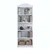 Hanah Home polica za knjige HC130, 60 cm, bela