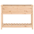 Sadilica s policom 111,5x34,5x81 cm od masivne borovine
