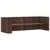 Zidna polica boja hrasta 100x35x30,5 cm od konstruiranog drva