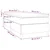 Vidaxl Box spring postelja z vzmetnico bela 80x200 cm umetno usnje
