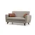 Atelier del Sofa Dvosed na razvlačenje Zaden 153x86x77cm Bež