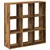 Pregrada / regal za knjige boja drva 102x29x103,5 cm drveni
