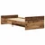 Vidaxl Posteljni okvir brez vzmetnice star les 100x200 cm