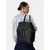 Calvin Klein Nahrbtnik Foil Logo Large Flap Backpack LV04F3505G Črna