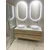 ODETTA Vanity Unit 57x50x43,5cm, hrast Alabama - Rjava - 57x50x43,5 cm - Sapho - ODETTA - 24 - MDF/laminat - 570 - 500 - 435 - 14