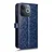 GS Realme Note 70T 4G preklopni ovitek, denarnica v obliki rombov, moder