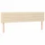 Vidaxl Box spring postelja z vzmetnico krem 120x190 cm blago