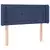 LED uzglavlje plavo 83x16x78/88 cm od tkanine