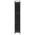 Regal za knjige crni 79 x 30 x 180 cm konstruirano drvo i metal