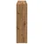Pregrada/regal za knjige 3 razina hrast 137,5x29x103,5cm drveni