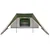 Tipi šator s krovom s pohranom Zelena 660 x 456 x 200 cm taft