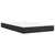 Vidaxl Box spring postelja z vzmetnico črna 120x200 cm umetno usnje