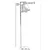 Opviq Smart 8733 4 Podna lampa, Crna