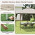 Gazebo paviljon sa mehanizmom 4x4m Bež