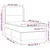 Vidaxl Box spring postelja z vzmetnico temno rjav 90x190 cm blago