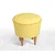 Atelier del Sofa Tabure 42cm Žuto