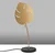 Opviq Stona lampa Leaf-15325, Zlatno-crna