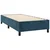 vidaXL Box spring postelja z vzmetnico temno modra 80x200 cm žamet