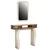 Hanah home Polica 105x85x30cm Krem