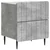 Noćni ormar s ladicama 2 pcs Betonska siva 43 x 34,5 x 49,5 cm