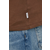 Pamučna majica Pepe Jeans za muškarce, boja: smeđa, s tiskom
