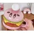 Keramična skodelica za kavo in čaj Kirby Hamburger 3D s pokrovom, darilna