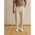 DAN FOX APPAREL Hlače na rob Justus off-bela