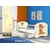 Deciji krevet ACMA II 140x70 F + dusek 6 cm WHITE11