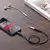 MFI Lightning v 3.5mm audio (female) adapter Acefast Braided 18 cm - črn