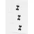 Under Armour čarape Performance Cotton crew, 3 para, bele
