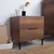 Hanah Home Noćni ormarić Kmd-1720-Oo-1, 55x59x44 cm, Orah