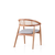 Hanah Home Trpezarijska stolica Atlas 4351, 53x75x53 cm, Siva