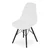 BOLZZ MILANO SET 4 STOLICE WHITE BLACK