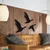 WallXpert metalni zidni ukras DK-FLY-BR102, ptice u letu, 3 dela, crni