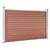 Den Vrtna ograja WPC 872x106 cm rjava