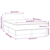 Vidaxl Box spring postelja z vzmetnico moder 120x200 cm blago