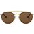 Sončna očala Ray-Ban ženski, rjava barva