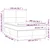 Vidaxl Box spring postelja z vzmetnico modra 140x200 cm blago