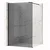 Stena za prhanje Rea Flexi Grey/Black 90