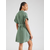 VERO MODA Dolga srajca VMBUMPY temno zelena