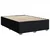 Vidaxl Box spring postelja z vzmetnico črna 140x200 cm blago