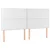 vidaXL Box spring postelja z vzmetnico bela 200x200 cm umetno usnje