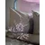 Issimo Bombažna posteljnina VIOLET 140x200/70x90