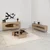 Hanah Home Komoda Lago 180x80x40cm Bronzano-Zlatna