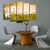 Wallity Slika 5PATK-99, 70 x 105 cm, 5 delova