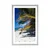 Plakat s paspartujem lepote plaža Anse Source - 20x30 no frame