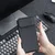 Maska za iPhone 14 Pro Nillkin Synthetic Fiber S crna