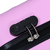 VIDAXL trdi potovalni kovček ABS, roza