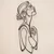 WALLXPERT Zidna dekoracija Woman Silhouette APT596MS
